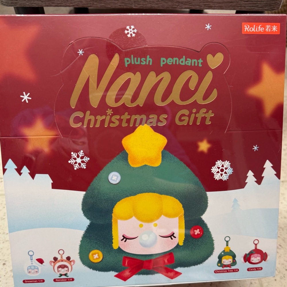 Nanci Christmas Gift Blind Box Plush Pendant